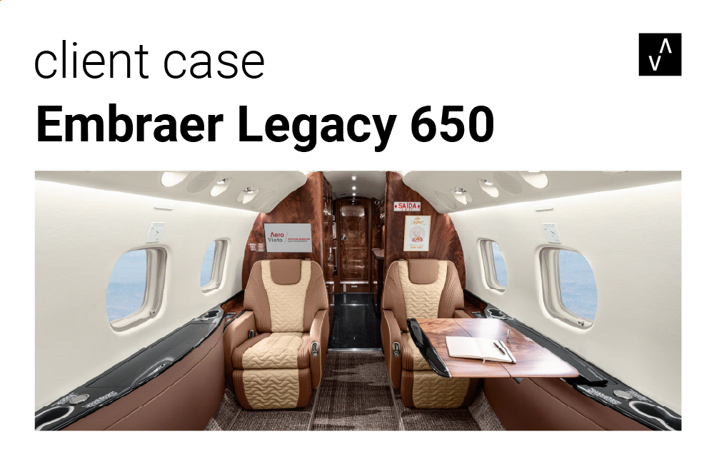 AeroVisto Embraer Legacy 650 Refurbishment