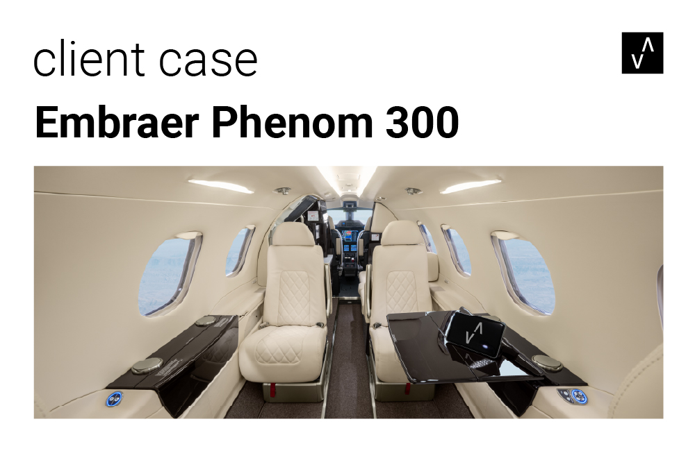 Embraer Phenom 300, AeroVisto, Aircraft Refurbishment