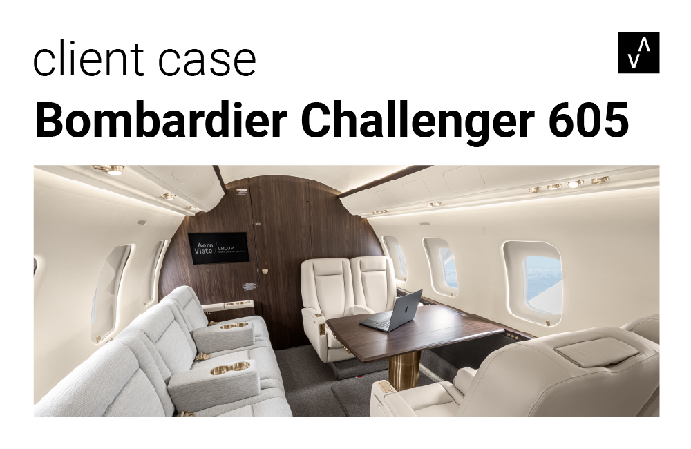 bombardier challenger 605, Interior Refurbishment, aerovisto group,