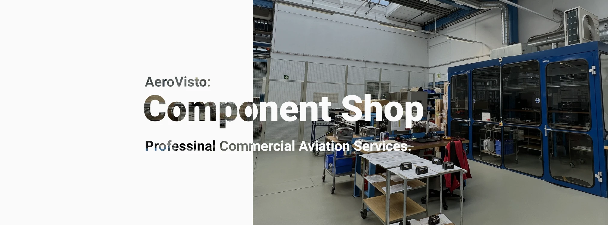 AeroVisto: Component Shop Professional Commercial Aviation Services.