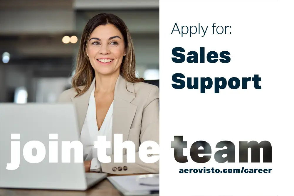 Sales-Support, AeroVisto, Career