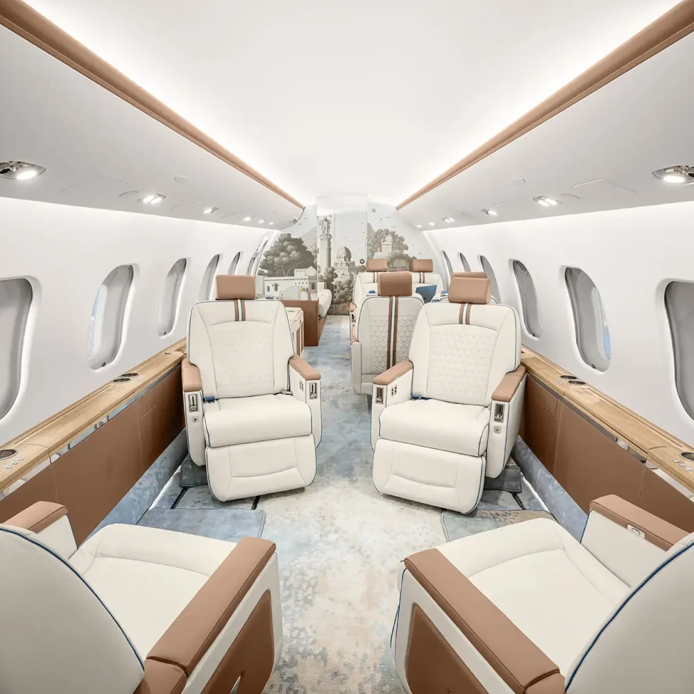 Bombardier Global Express XRS, Aerovisto, Aircraft interior refurbishment,