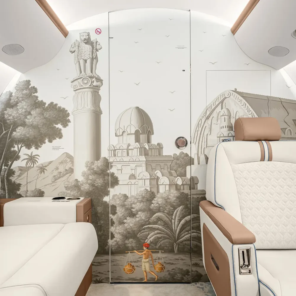 Bombardier Global Express XRS, Aerovisto, Seat Upholstery,