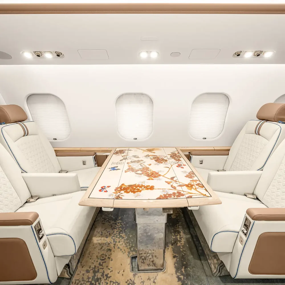 Bombardier Global Express XRS, Aerovisto, Decor Film Application,