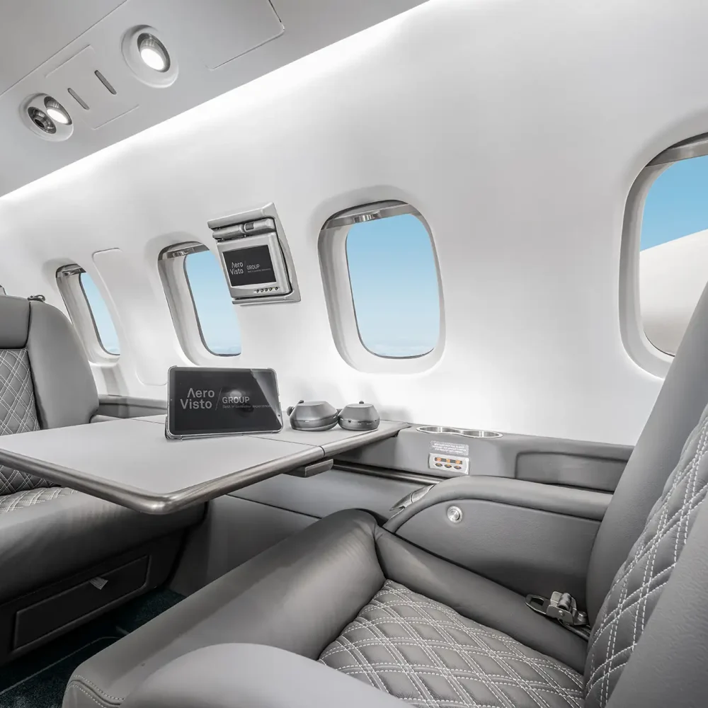 Piaggio P180 Avanti II, Aerovisto Group, Aircraft Interior refurbishment,