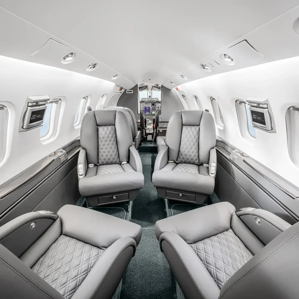 Piaggio P180 Avanti II, Aerovisto Group, Aircraft Interior refurbishment,